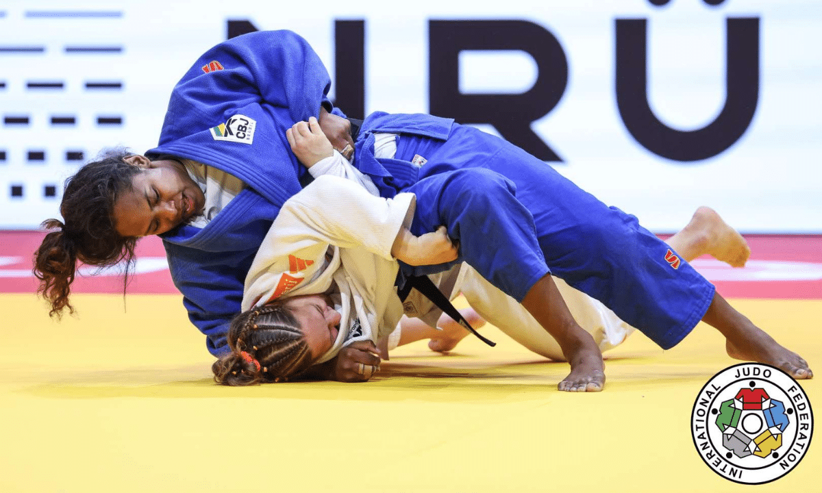 Nauana Silva perde disputa do bronze no quinto dia de Mundial de judô