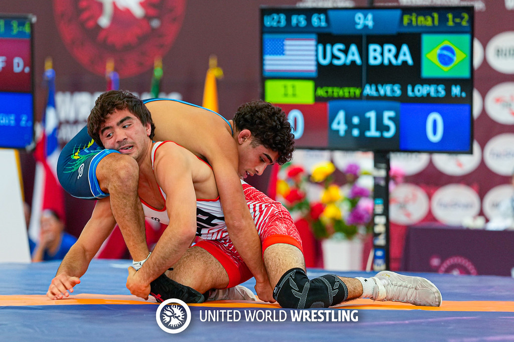 Mathew Lopes foi um dos representantes brasileiros no Mundial Sub-23