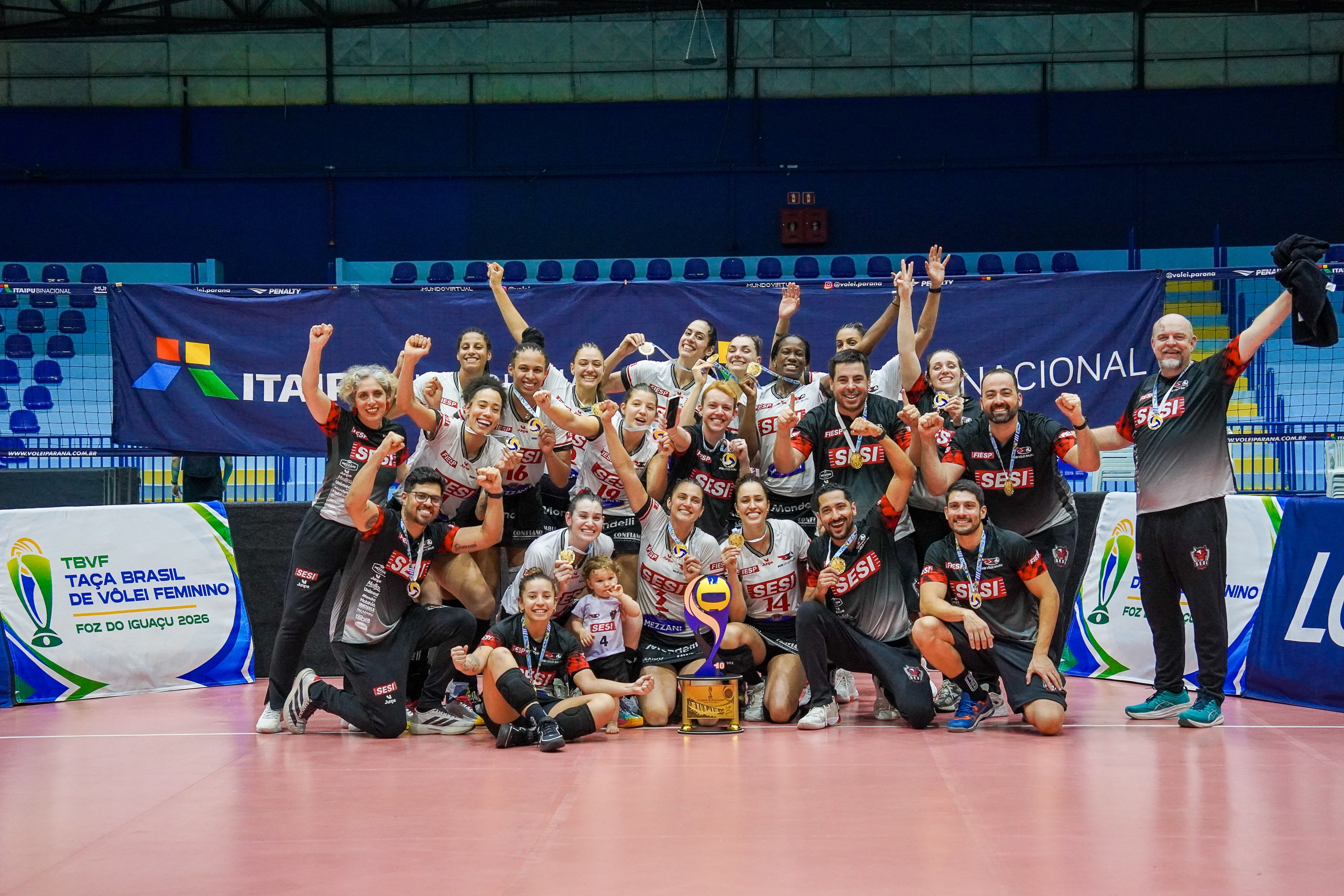Guia da Superliga Feminina de vôlei: panorama do Sesi-Bauru para a temporada 2026/27