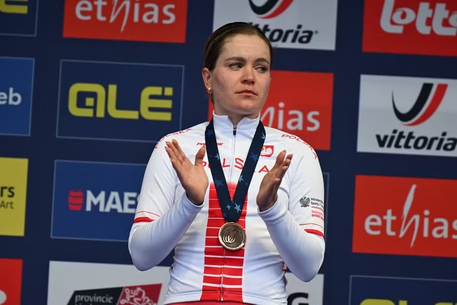 Polonesa prata no ciclismo de pista em Paris 2024 é suspensa por violar o código antidoping