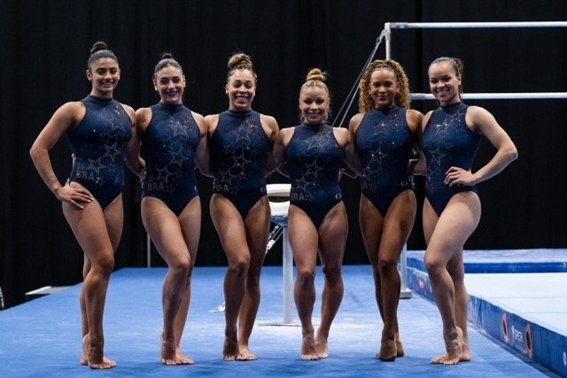 Brasil define ginastas por aparelho para a final por equipes feminina do Mundial de Ginástica Artística