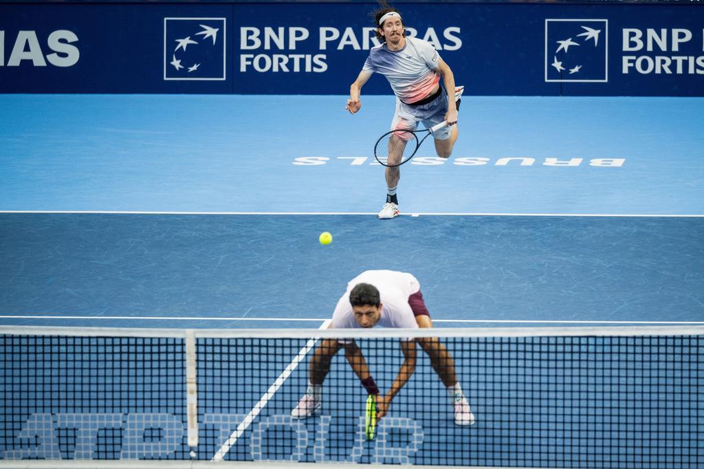 Melo e John-Patrick Smith são eliminados na primeira rodada em Bruxelas