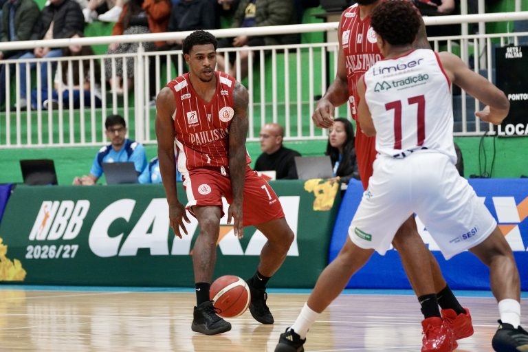 Paulistano supera o Pato Basquete por 80 a 74 fora de casa e estreia com vitória no NBB 2026/27
