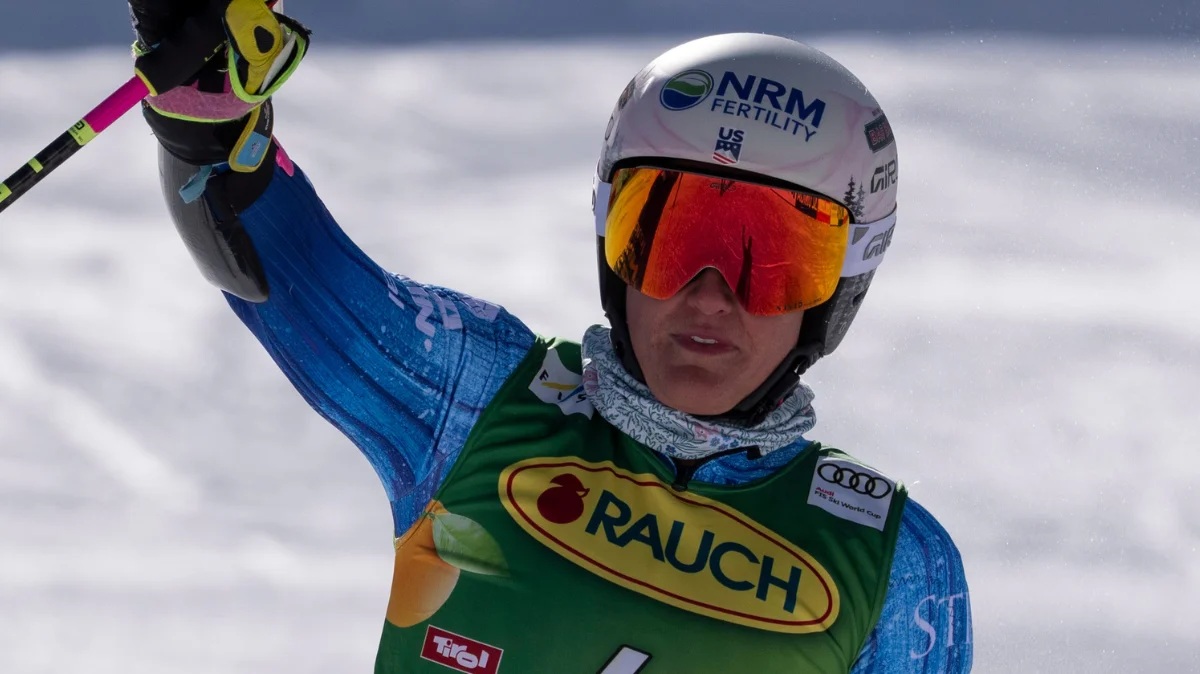 Paula Moltzan vence o slalom gigante da etapa de Soelden da Copa do Mundo de Esqui Alpino feminino