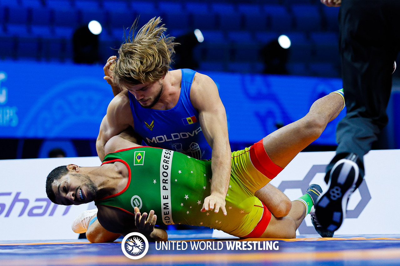 Joilson em ação no Mundial em Astana