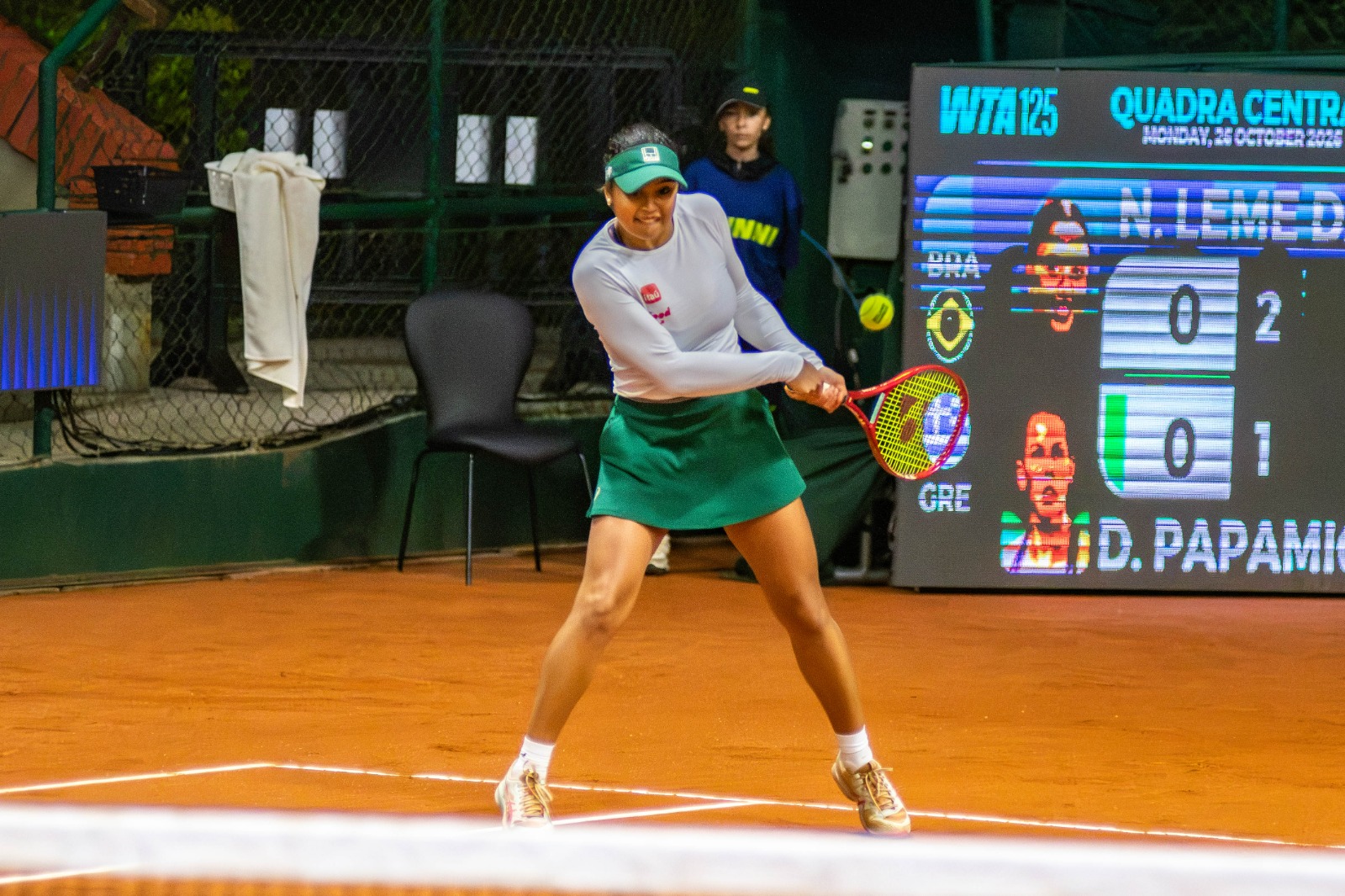 Nauhany Silva derrota a 203ª do ranking e começa bem no Curitiba Open