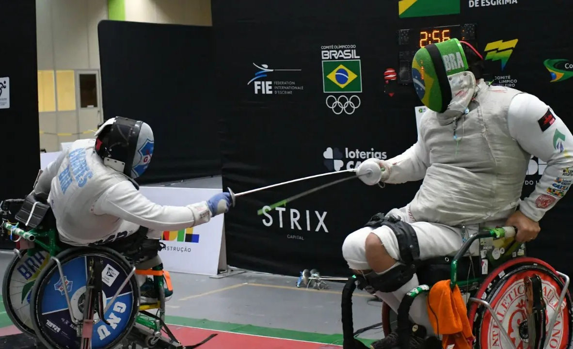 Em ação, Jovane Guissone e Vanderson Chaves