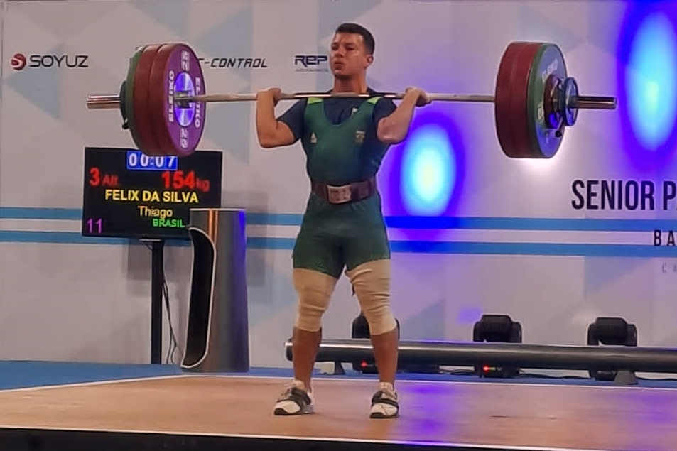 Thiago Félix foi representante brasileiro na categoria 65kg