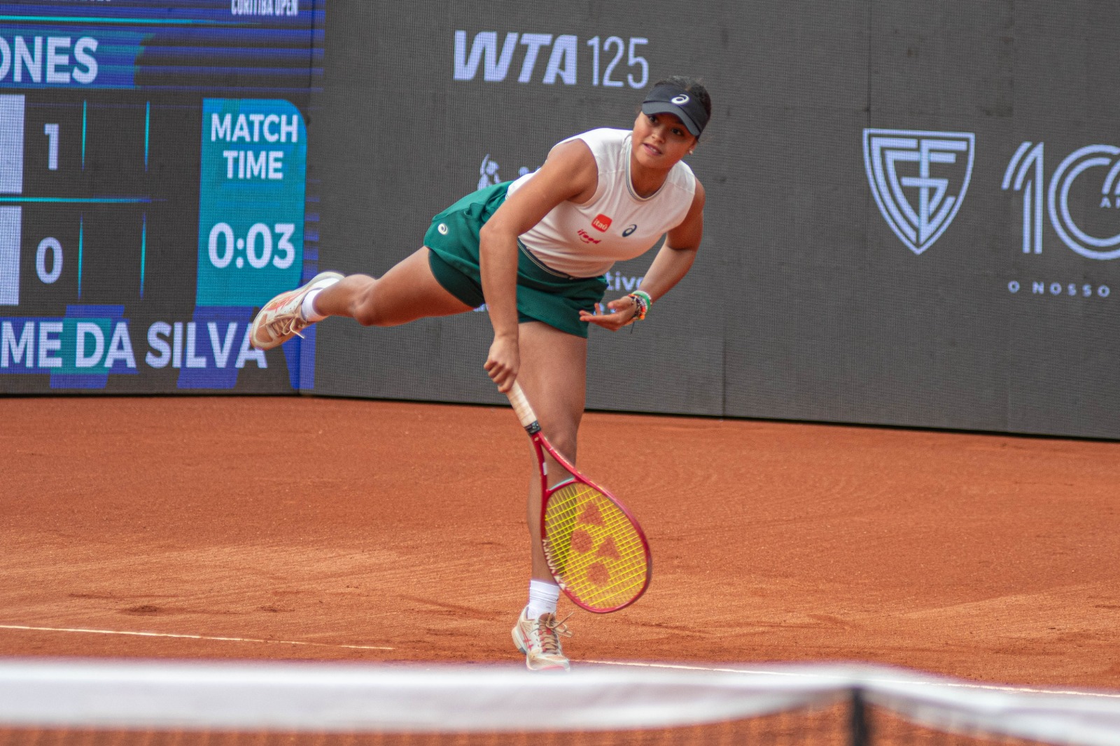 Nauhany Silva avança para semifinal do Curitiba Open e terá melhor ranking